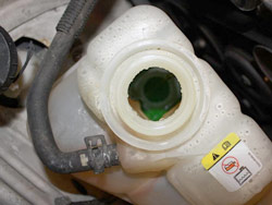 Замена охлаждающей жидкости в системе двигателя (ДВС)